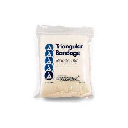 Medique Triangular Bandage, 40" x 40" x 56", 1/Bag 65001